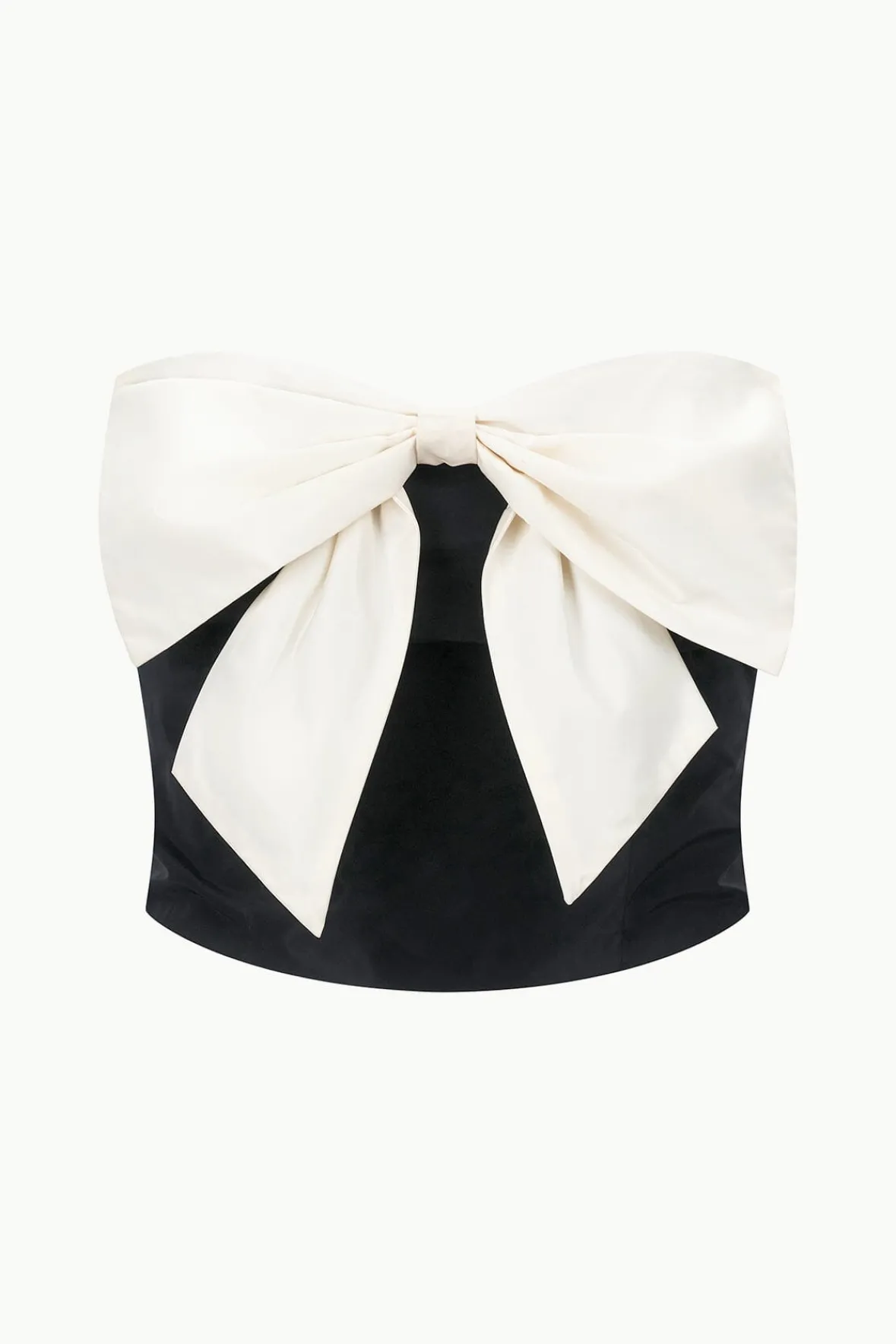 Tops<STAUD ATTICUS TOP BLACK IVORY BLACKIVORY