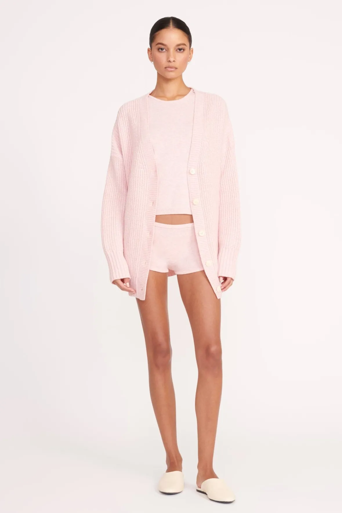 Best Sellers|Tops<STAUD AYANA TOP CHERRY BLOSSOM CHERRYBLOSSOM
