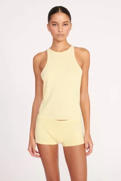 Best Sellers|Tops<STAUD AYANA TOP LEMON DROP LEMONDROP