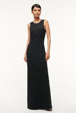 Dresses<STAUD BARI DRESS BLACK