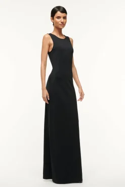 Dresses<STAUD BARI DRESS BLACK