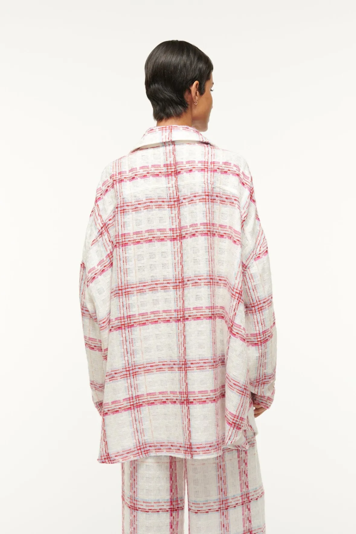 Outerwear & Jackets<STAUD BASSETTI SHIRT JACKET TEA TOWEL TEATOWEL