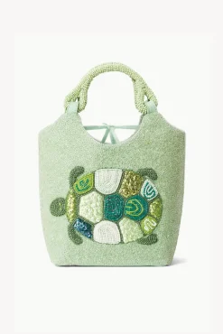 Bucket|Beaded<STAUD BEADED COTE BAG  BABY TURTLE BABYTURTLE