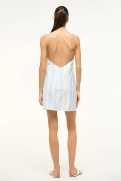 Dresses<STAUD BIANCO DRESS ADRIATIC STRIPE ADRIATICSTRIPE