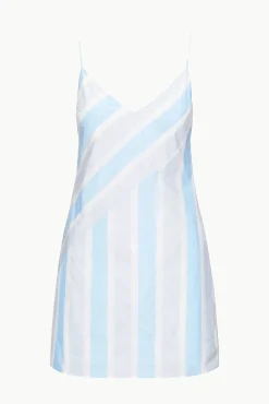 Dresses<STAUD BIANCO DRESS ADRIATIC STRIPE ADRIATICSTRIPE
