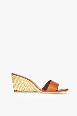 Platforms & Wedges|Heels<STAUD BILLIE ESPADRILLE WEDGE  NATURAL TAN NATURALTAN