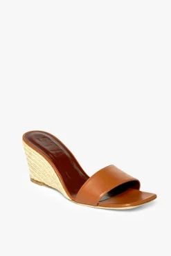 Platforms & Wedges|Heels<STAUD BILLIE ESPADRILLE WEDGE  NATURAL TAN NATURALTAN