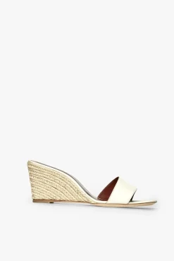 Platforms & Wedges|Heels<STAUD BILLIE ESPADRILLE WEDGE  NATURAL CREAM NATURALCREAM