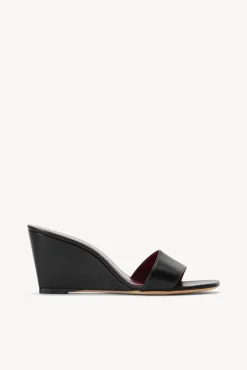 Platforms & Wedges<STAUD BILLIE WEDGE   BLACK