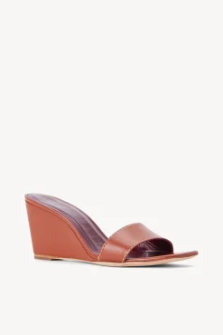 Platforms & Wedges<STAUD BILLIE WEDGE   TAN