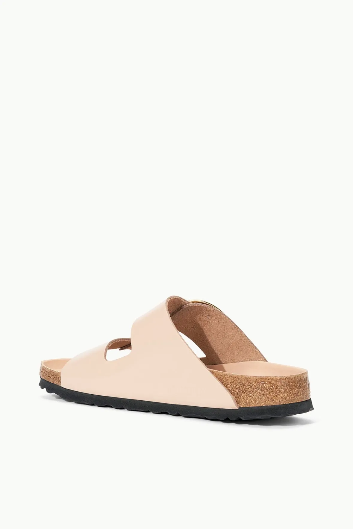 Sandals|Spring Slides<STAUD BIRKENSTOCK ARIZONA BIG BUCKLE SANDAL HIGH SHINE NEW BEIGE HIGHSHINENEWBEIGE