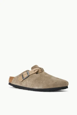 Spring Slides<STAUD BIRKENSTOCK BOSTON BRAID CLOG   TAUPE