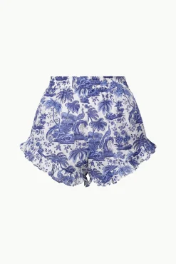 Cover-Ups<STAUD BOYANA SHORT  BLUE TOILE BLUETOILE