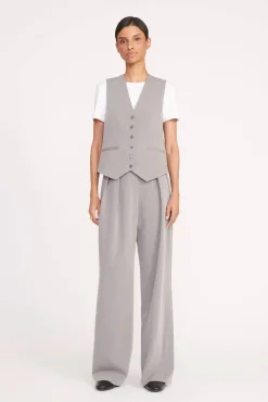 Best Sellers|Essentials<STAUD BRETT VEST  HEATHER GREY HEATHERGREY