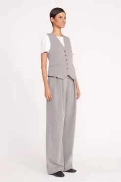 Best Sellers|Essentials<STAUD BRETT VEST  HEATHER GREY HEATHERGREY