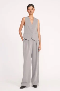 Best Sellers|Essentials<STAUD BRETT VEST  HEATHER GREY HEATHERGREY
