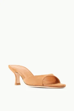 Mules & Flats<STAUD BRIGITTE MULE  TAN SUEDE TANSUEDE