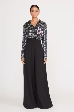 Pants & Shorts<STAUD CALEB PANT BLACK