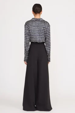 Pants & Shorts<STAUD CALEB PANT   BLACK