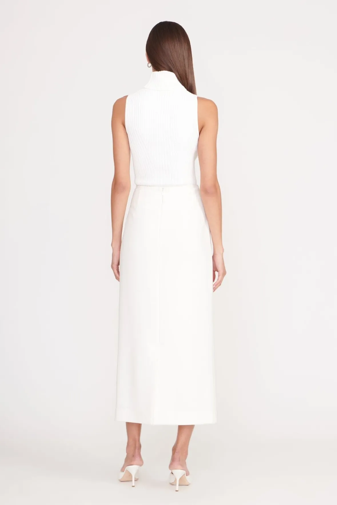 Essentials|Tops<STAUD CALLUM TOP IVORY