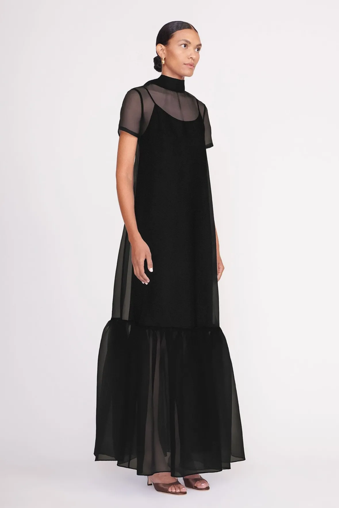 Best Sellers|Dresses<STAUD CALLUNA DRESS BLACK