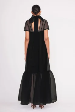 Best Sellers|Dresses<STAUD CALLUNA DRESS BLACK