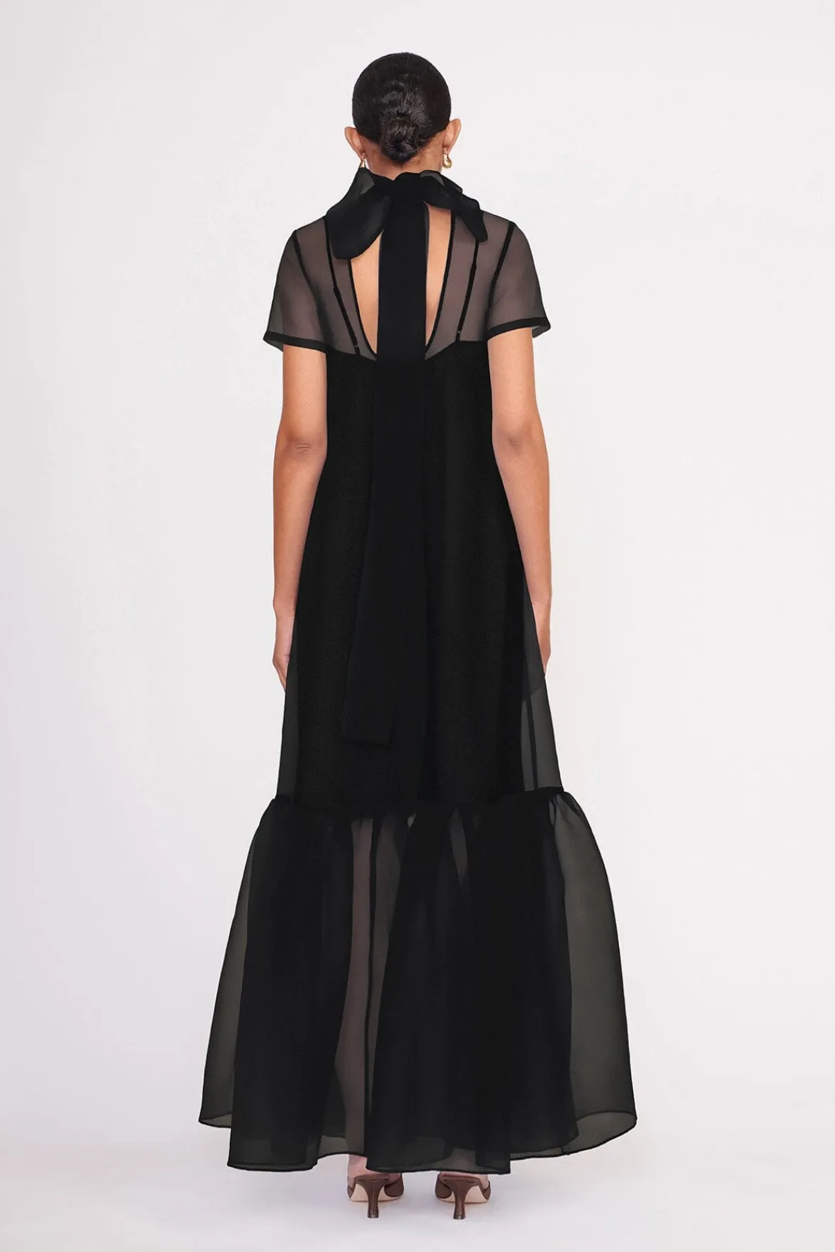 Best Sellers|Dresses<STAUD CALLUNA DRESS BLACK