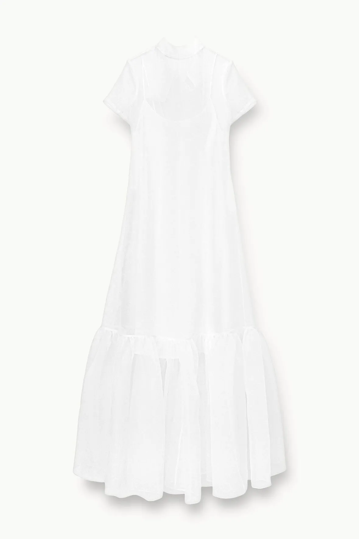 STAUD Bride|Dresses<STAUD CALLUNA DRESS WHITE