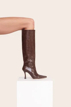 The Boot Shop<STAUD CAMI BOOT  ESPRESSO CROC EMBOSSED ESPRESSOCROCEMBOSSED