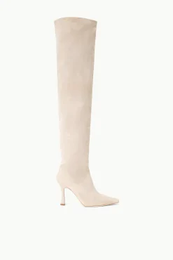 The Boot Shop<STAUD CAMI OVER THE KNEE BOOT  MINK SUEDE MINKSUEDE