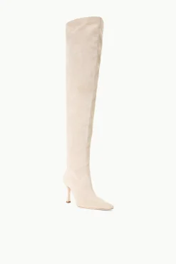 The Boot Shop<STAUD CAMI OVER THE KNEE BOOT  MINK SUEDE MINKSUEDE