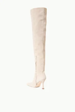 The Boot Shop<STAUD CAMI OVER THE KNEE BOOT  MINK SUEDE MINKSUEDE