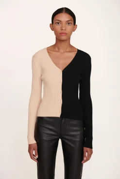 Best Sellers|Knits<STAUD CARGO SWEATER BUFF BLACK BUFFBLACK