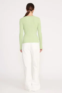 Knits<STAUD CARGO SWEATER MATCHA