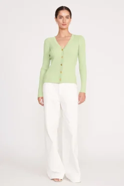 Knits<STAUD CARGO SWEATER MATCHA