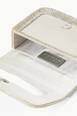 Clutches|Beaded<STAUD CARMEN BEADED BOX BAG  DIAMOND ROSE DIAMONDROSE