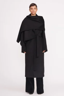 Best Sellers<STAUD CARVER COAT   BLACK