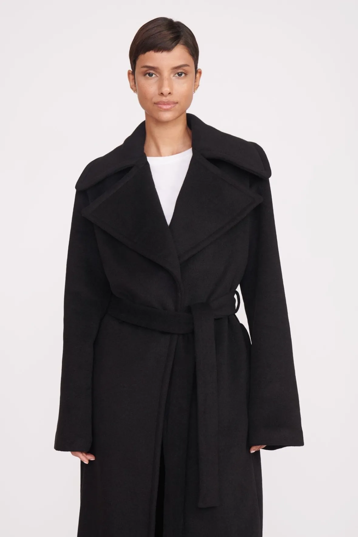 Best Sellers<STAUD CARVER COAT BLACK