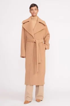 Best Sellers<STAUD CARVER COAT CAMEL