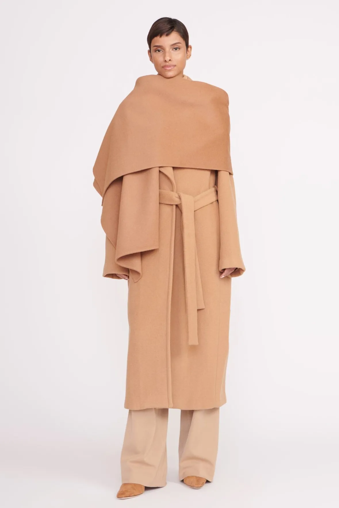 Best Sellers<STAUD CARVER COAT CAMEL