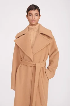Best Sellers<STAUD CARVER COAT CAMEL
