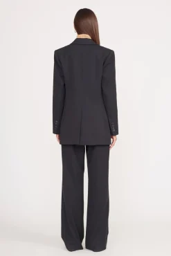 Spring Suiting|Essentials<STAUD CITY BLAZER BLACK