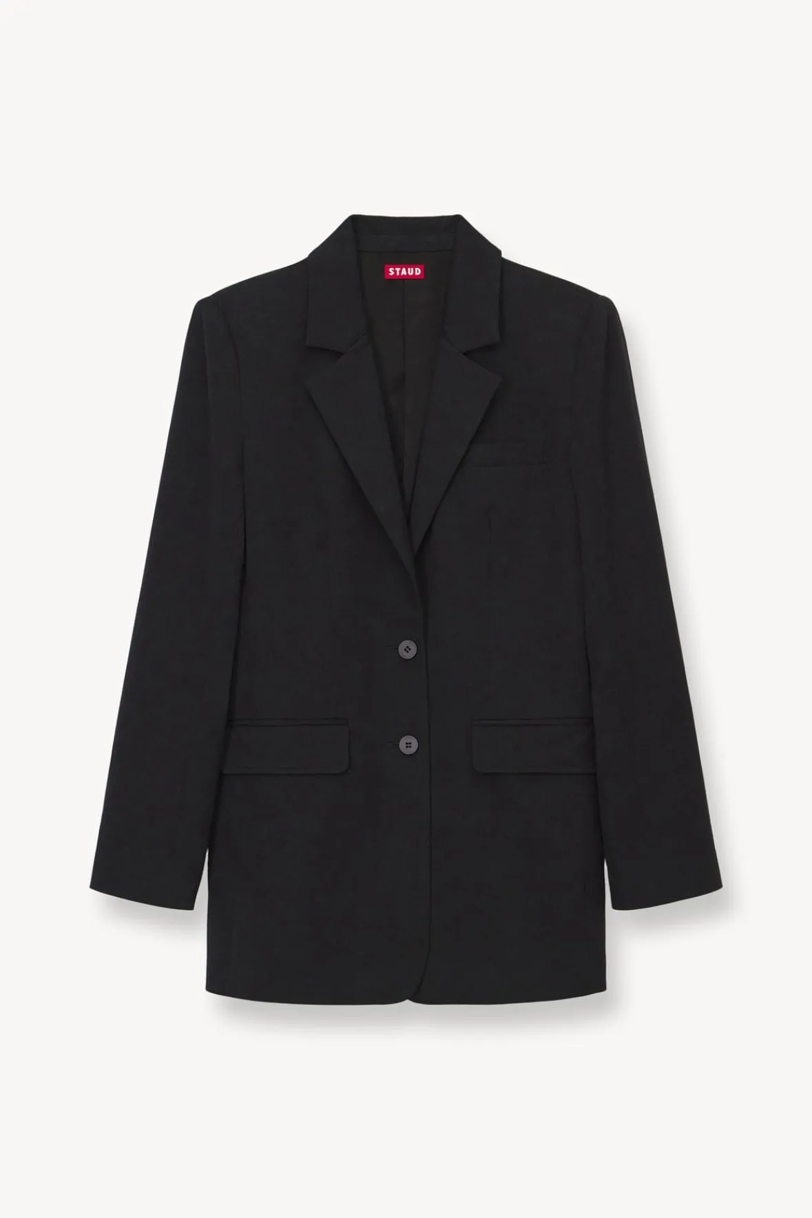 Spring Suiting|Essentials<STAUD CITY BLAZER BLACK