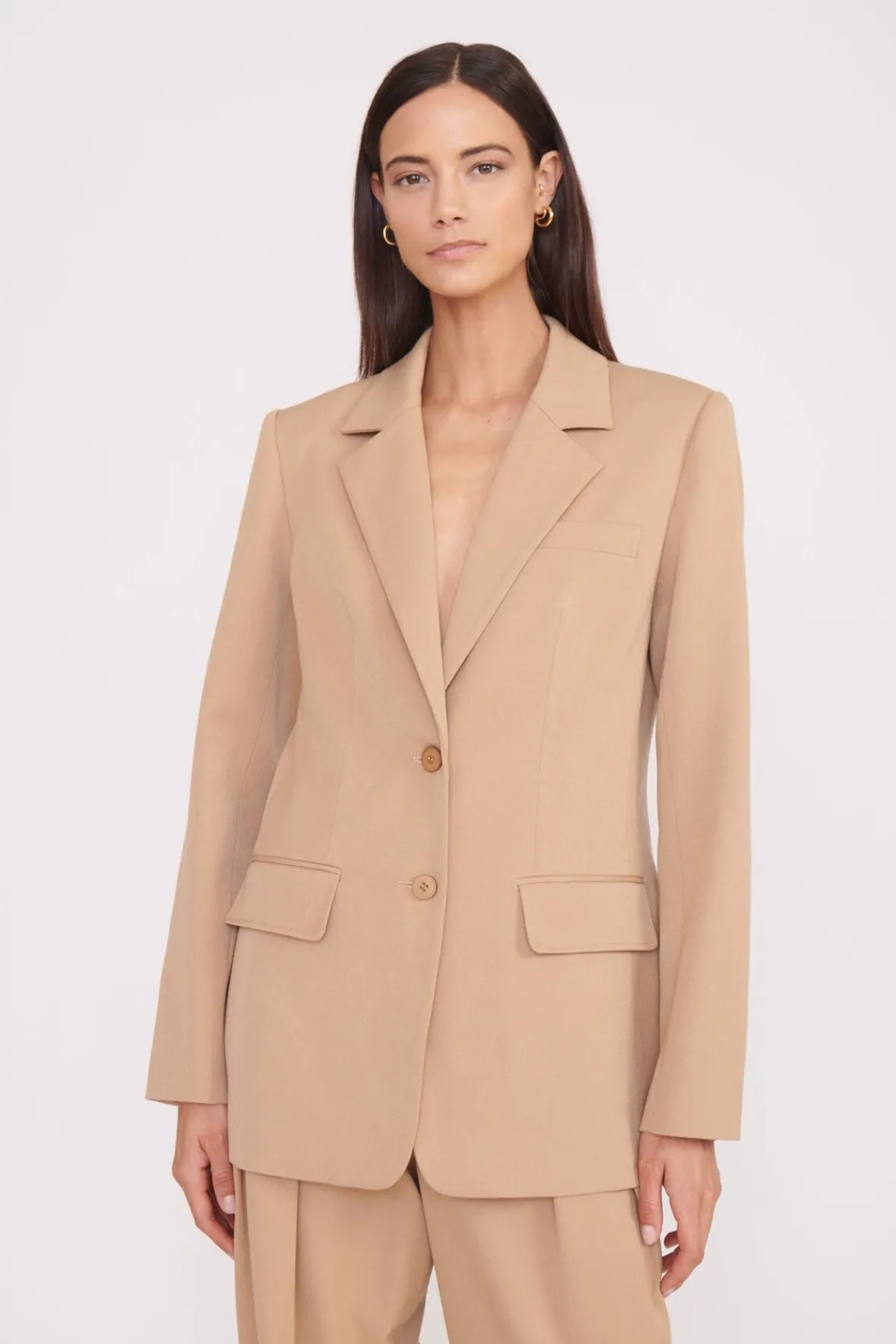 Best Sellers|Spring Suiting<STAUD CITY BLAZER CAMEL