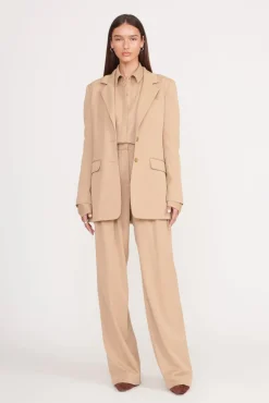 Best Sellers|Spring Suiting<STAUD CITY BLAZER   CAMEL