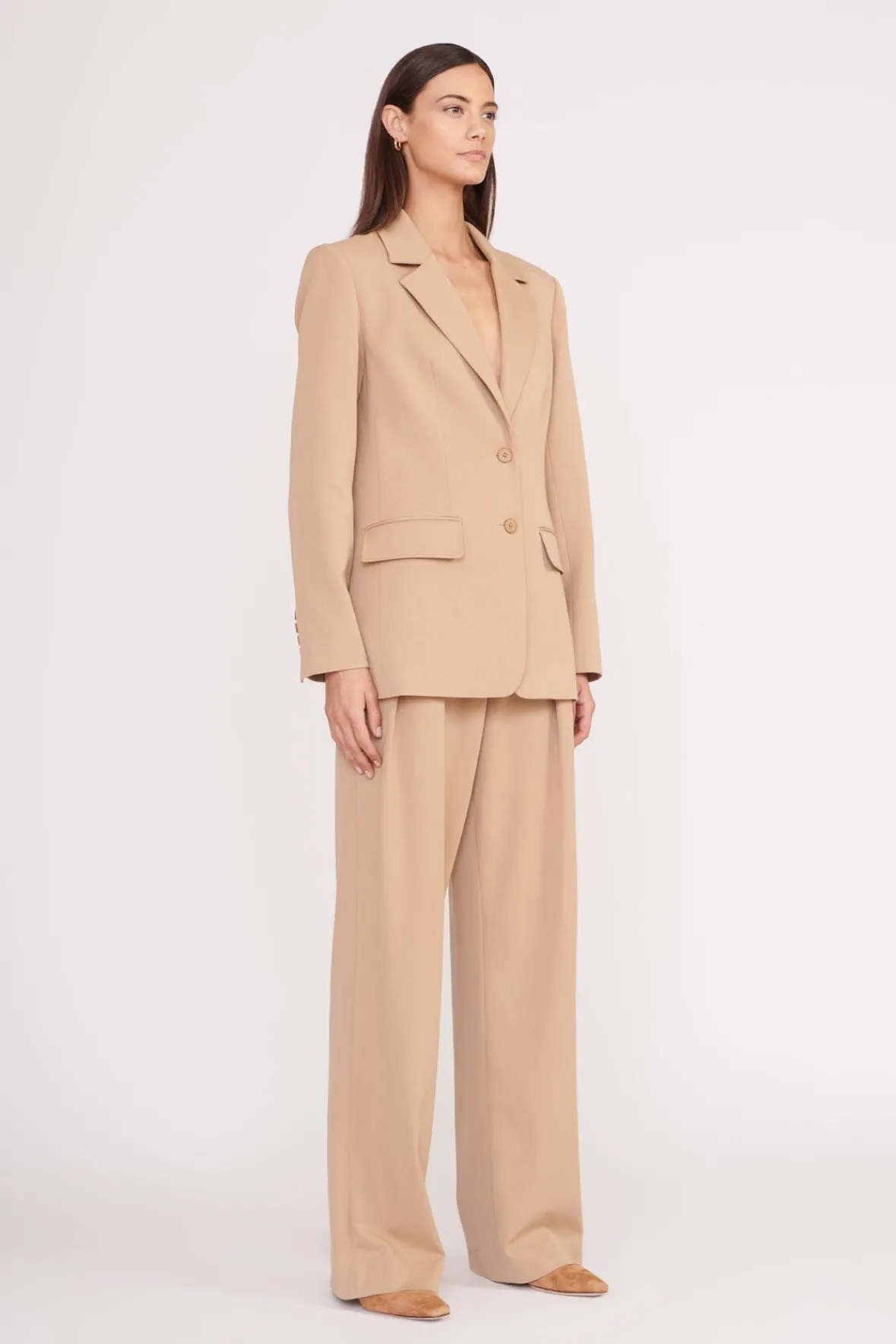 Best Sellers|Spring Suiting<STAUD CITY BLAZER CAMEL