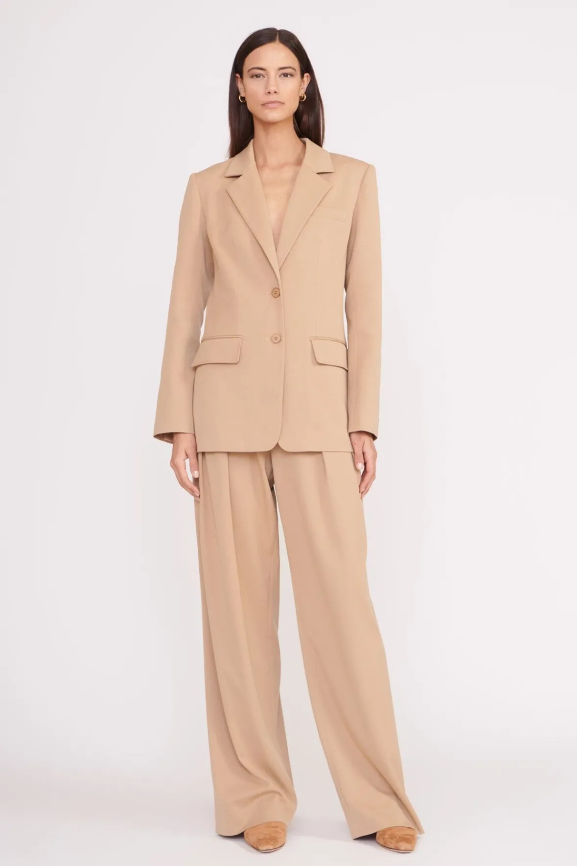 Best Sellers|Spring Suiting<STAUD CITY BLAZER CAMEL