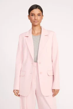 Best Sellers|Essentials<STAUD CITY BLAZER CHERRY BLOSSOM SUITING CHERRYBLOSSOM