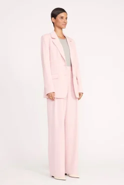 Best Sellers|Essentials<STAUD CITY BLAZER  CHERRY BLOSSOM SUITING CHERRYBLOSSOM