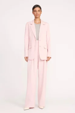 Best Sellers|Essentials<STAUD CITY BLAZER  CHERRY BLOSSOM SUITING CHERRYBLOSSOM